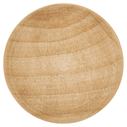 1-1/2" Natural Woodcraft Cabinet Knob, Unfinished Wood Main - Image