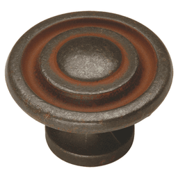 1-3/8" Manchester Cabinet Knob, Rustic Iron Main - Image