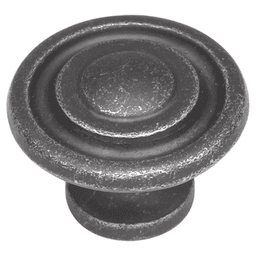 1-3/8" Manchester Cabinet Knob, Vibra Pewter Main - Image