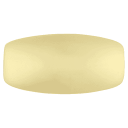 1-7/16" x 3/4" Metropolis Oval Cabinet Knob, Chrome Alt 1 - Image