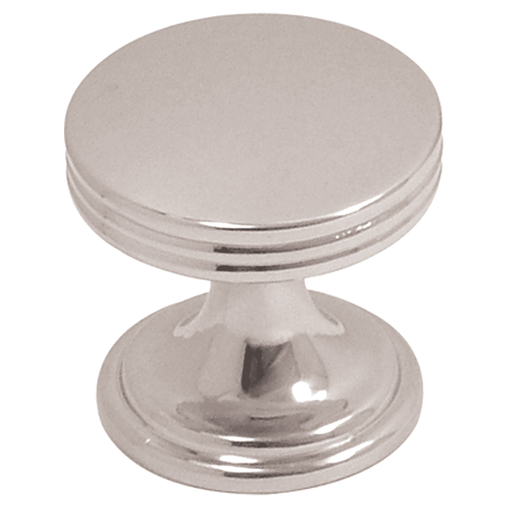 1" American Diner Cabinet Knob, Chrome Main - Image
