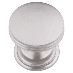1" American Diner Cabinet Knob, Stainless Steel Main - Image