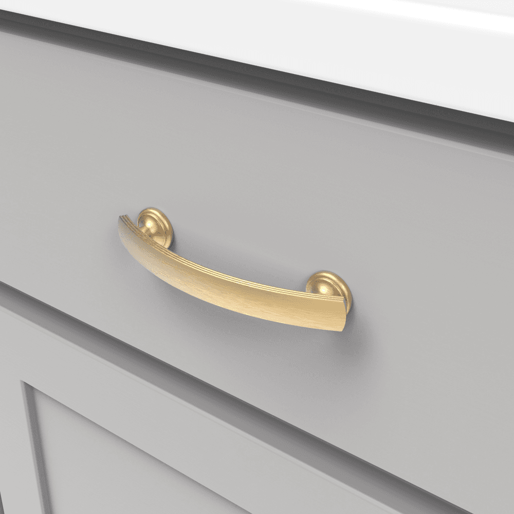 3-3/4" American Diner Arch Pull, Stainless Steel Alt 2 - Image