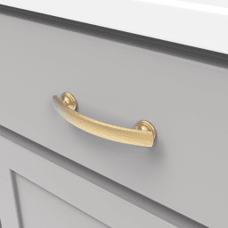 3-3/4" American Diner Arch Pull, Stainless Steel Alt 2 - Image