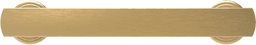 3-3/4" American Diner Arch Pull, Matte Black Alt 3 - Image