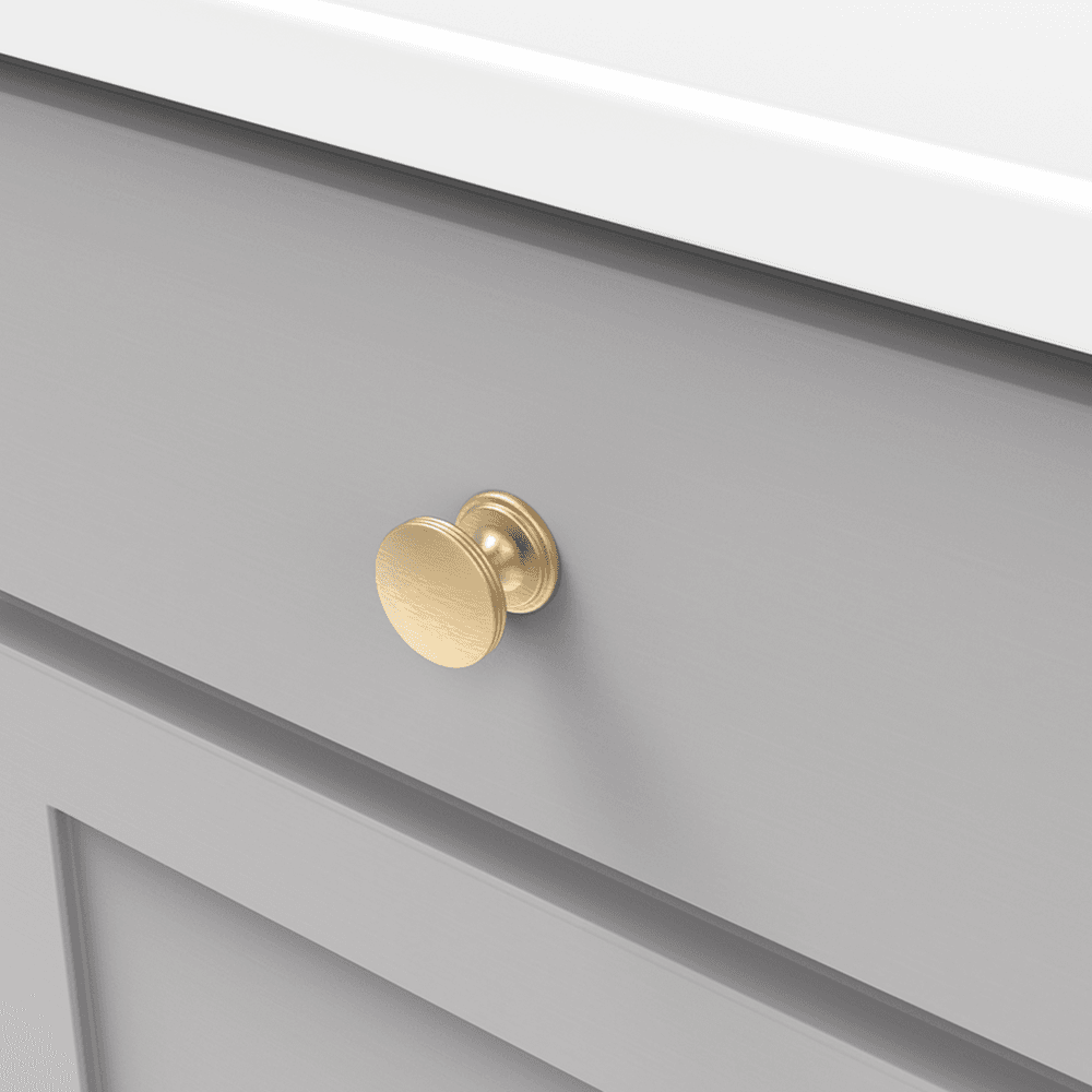 1-3/8" American Diner Cabinet Knob, Black Nickel (10/Box) Alt 2 - Image