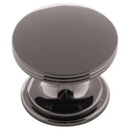 1-3/8" American Diner Cabinet Knob, Black Nickel (10/Box) Main - Image