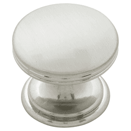 1-3/8" American Diner Cabinet Knob, Satin Nickel (10/Box) Main - Image