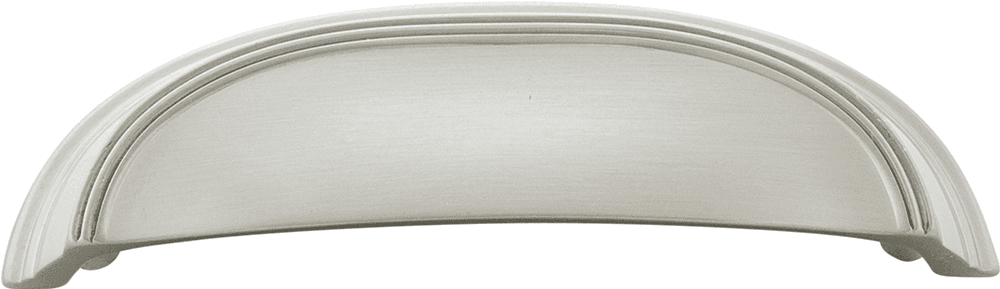 3" American Diner Cup Pull, Satin Nickel (10/Box) Main - Image