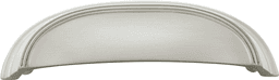 3" American Diner Cup Pull, Satin Nickel (10/Box) Main - Image