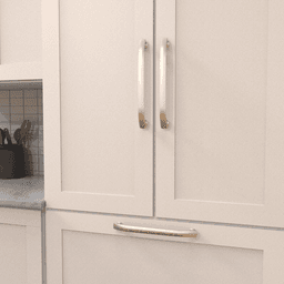 12" American Diner Appliance Pull, Satin Nickel Alt 2 - Image