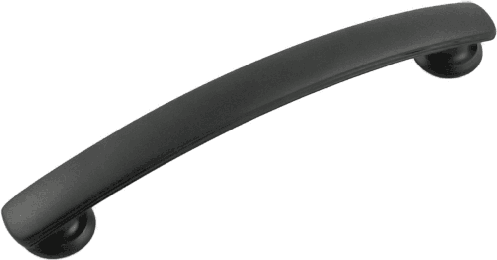 5-1/16" American Diner Arch Pull, Matte Black Main - Image
