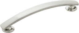 5-1/16" American Diner Arch Pull, Satin Nickel Main - Image