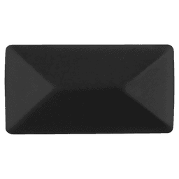 1-1/4" Bungalow Cabinet Knob, Matte Black Alt 1 - Image