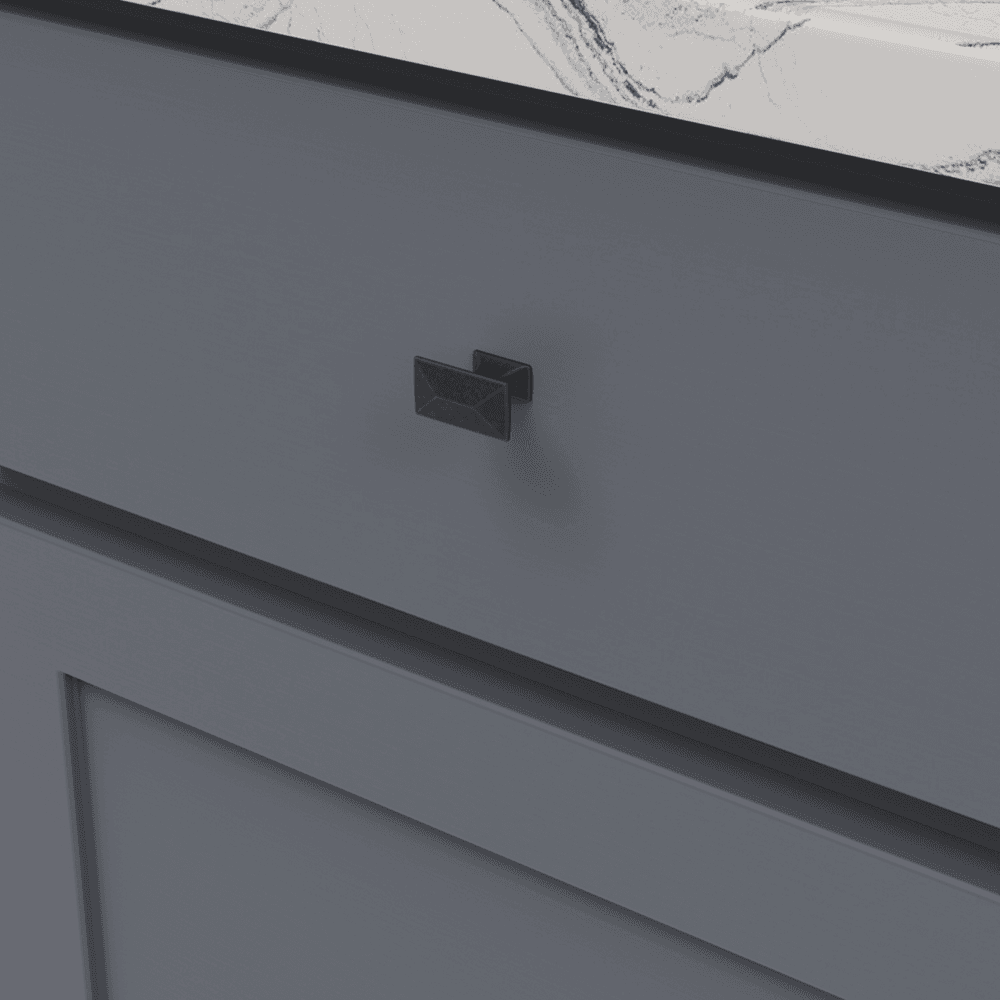 1-1/4" Bungalow Cabinet Knob, Oil-Rubbed Bronze Alt 2 - Image