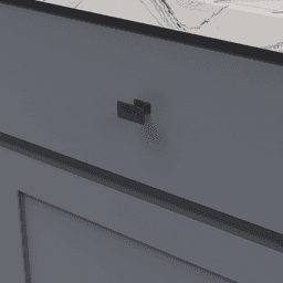 1-1/4" Bungalow Cabinet Knob, Oil-Rubbed Bronze Alt 2 - Image