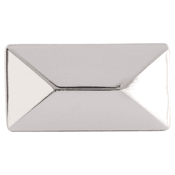 1-3/4" Bungalow Cabinet Knob, Polished Nickel (10/Box) Alt 1 - Image