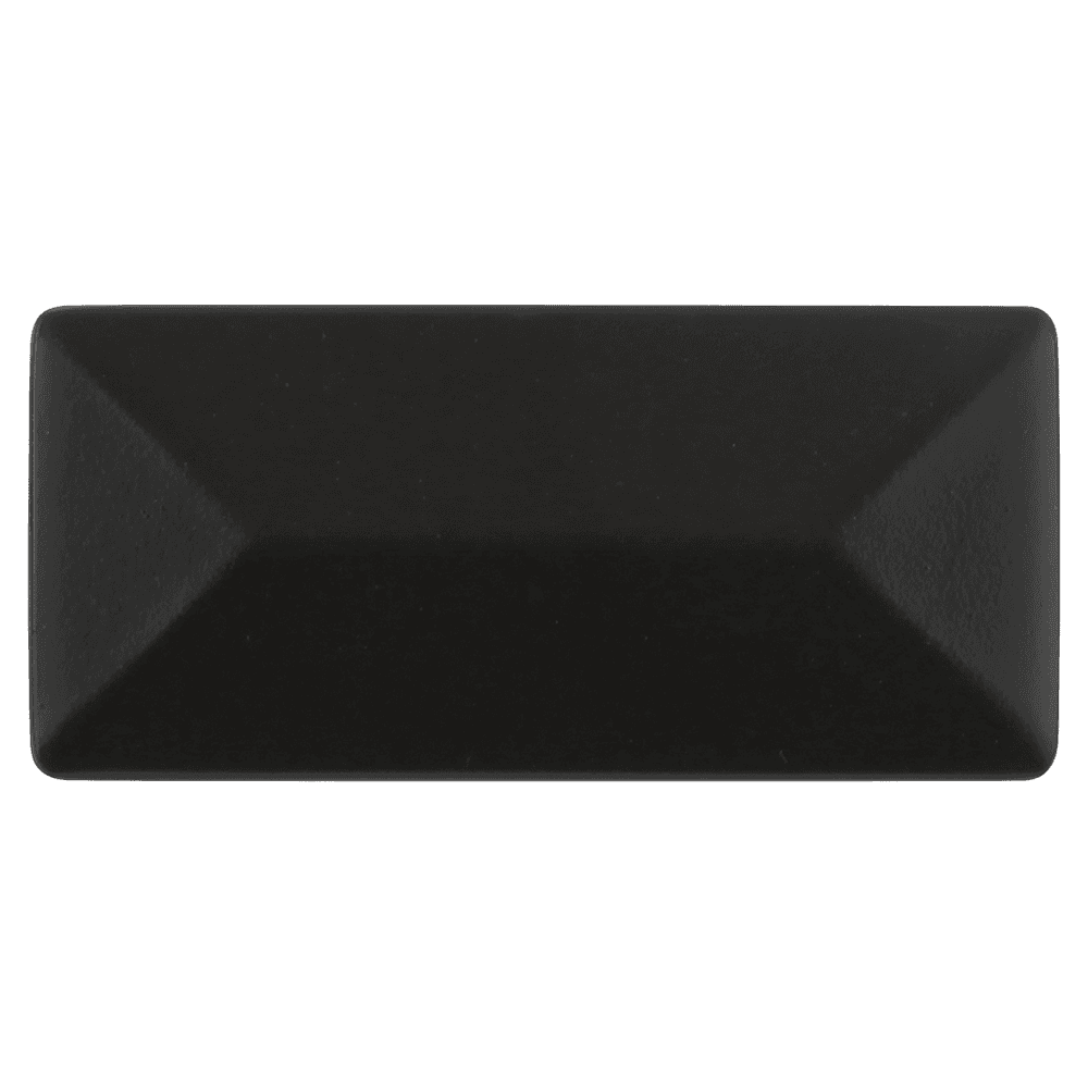 2-5/16" Bungalow Cabinet Knob, Matte Black Alt 1 - Image