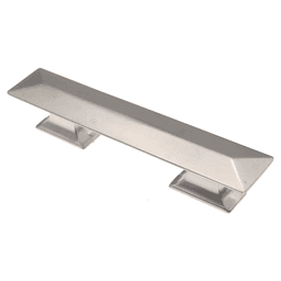 3" Bungalow Cabinet Pull, Pearl Nickel Main - Image