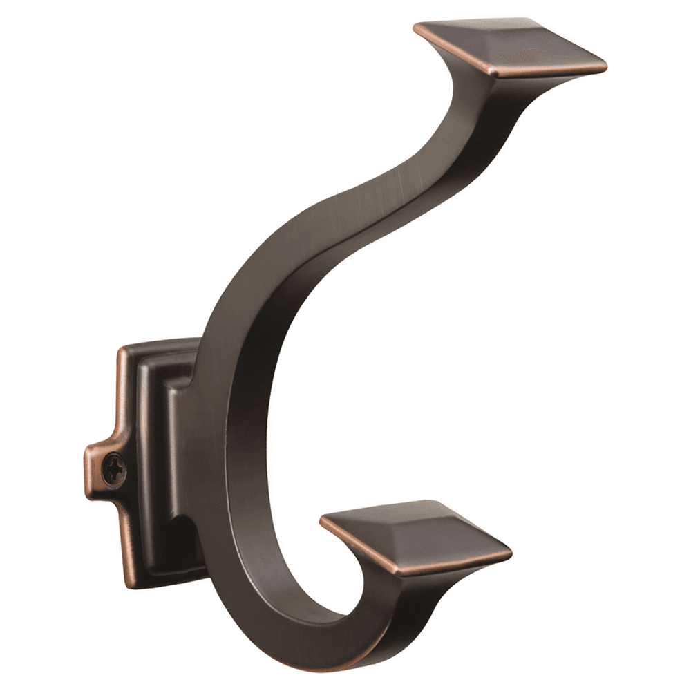 5" Bungalow Signature Cabinet Hook, Oil-Rubbed Bronze Main - Image