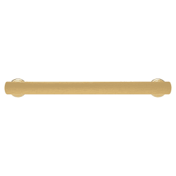 6-5/16" American Diner Arch Pull, Brushed Golden Brass Alt 1 - Image