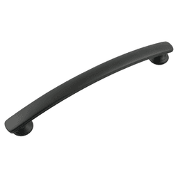 6-5/16" American Diner Arch Pull, Matte Black Main - Image