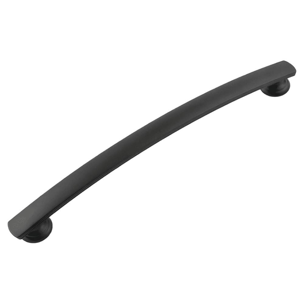 7-9/16" American Diner Arch Pull, Matte Black Main - Image