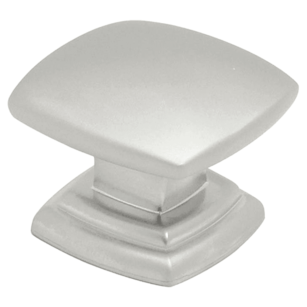 1-1/2" Euro-Contemporary Cabinet Knob, Pearl Nickel Main - Image