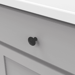 1-1/4" Craftsman Round Cabinet Knob, Chrome (10/Box) Alt 2 - Image