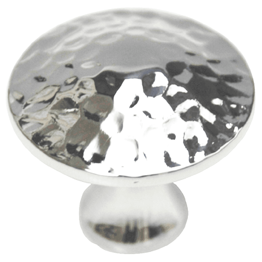 1-1/4" Craftsman Round Cabinet Knob, Chrome (10/Box) Main - Image