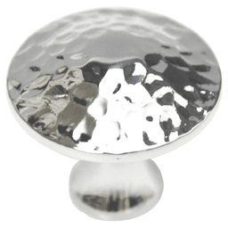 1-1/4" Craftsman Round Cabinet Knob, Chrome (10/Box) Main - Image
