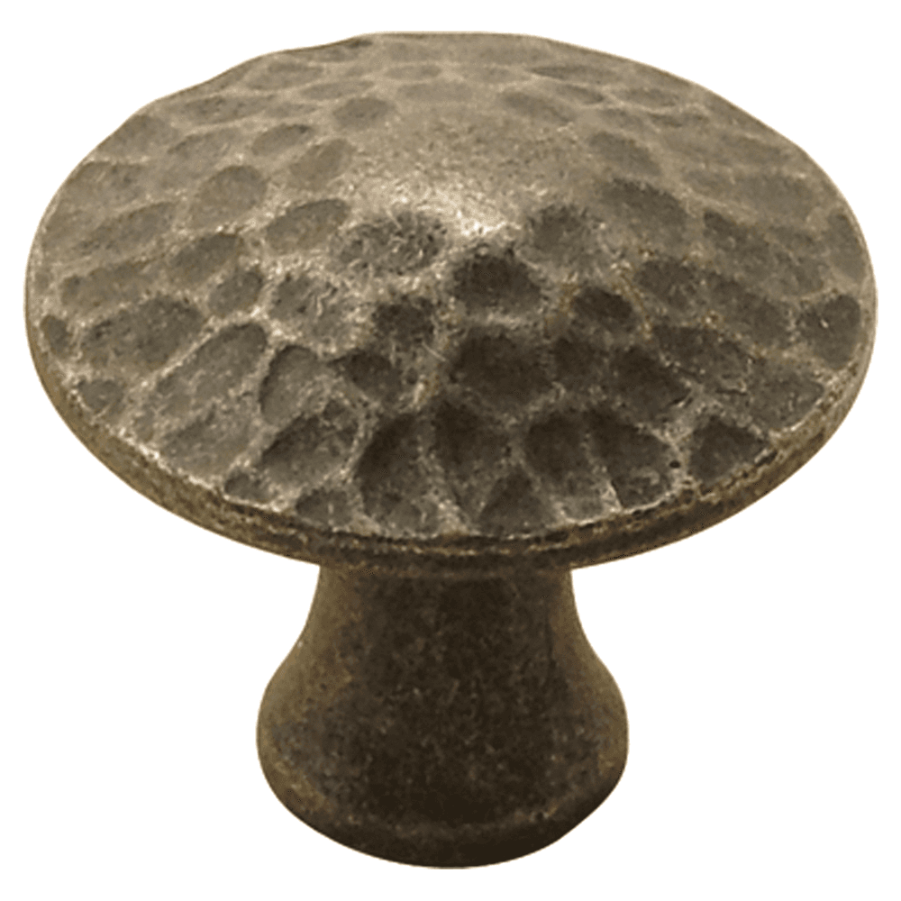 1-1/4" Craftsman Round Cabinet Knob, Windover Antique Main - Image