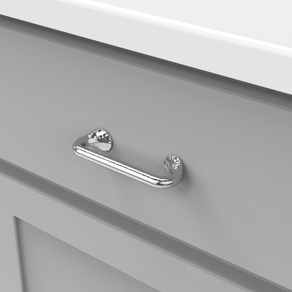 3" Craftsman Cabinet Pull, Chrome (10/Box) Alt 2 - Image