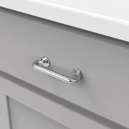 3" Craftsman Cabinet Pull, Chrome (10/Box) Alt 2 - Image