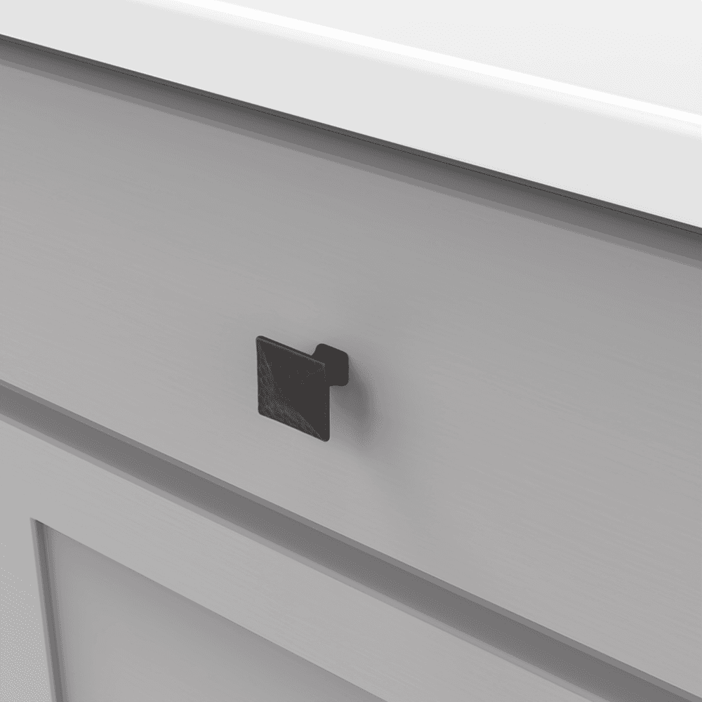 1-1/4" Craftsman Cabinet Knob, Oil-Rubbed Bronze Alt 2 - Image