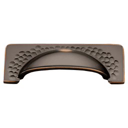 3-3/4" Craftsman Cup Pull, Oil-Rubbed Bronze (10/Box) Main - Image