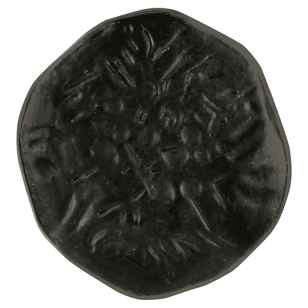 1-1/2" Carbonite Cabinet Knob, Black Iron (10/Box) Alt 1 - Image