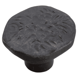 1-1/2" Carbonite Cabinet Knob, Black Iron (10/Box) Main - Image