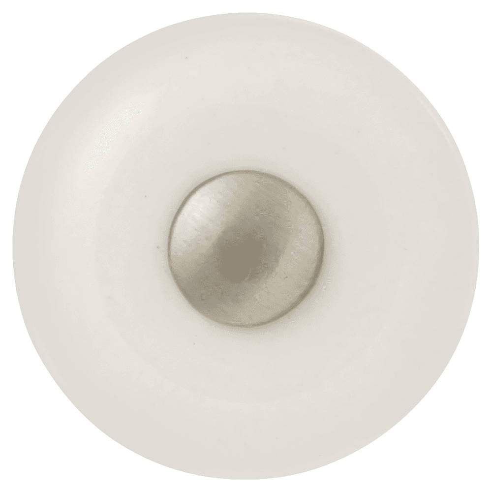 1-1/4" Tranquility Mushroom Cabinet Knob, Polished/Vintage Brown Crackle Alt 1 - Image