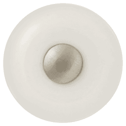 1-1/4" Tranquility Mushroom Cabinet Knob, Polished/Vintage Brown Crackle Alt 1 - Image
