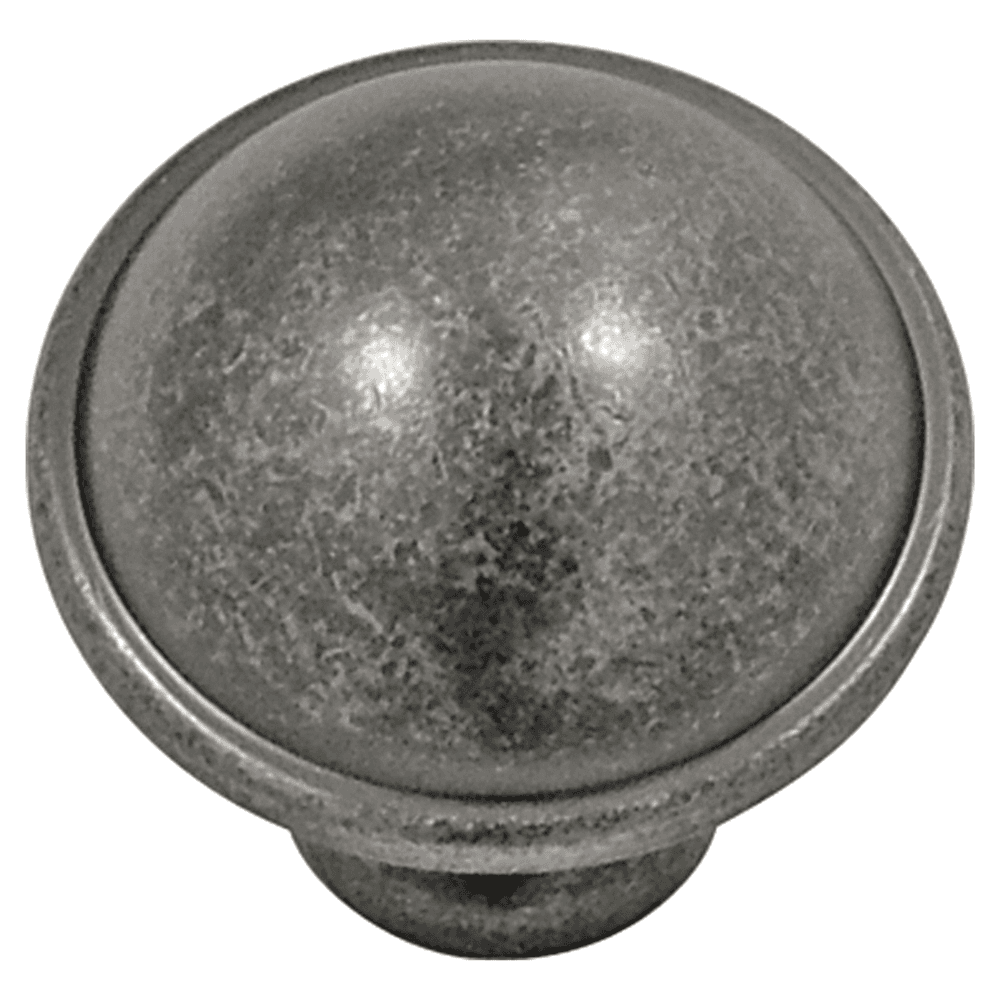 1-1/4" Savoy Cabinet Knob, Black Nickel Vibed Main - Image