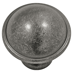 1-1/4" Savoy Cabinet Knob, Black Nickel Vibed Main - Image