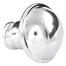 1-1/4" Savoy Cabinet Knob, Chrome Main - Image