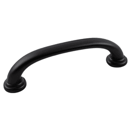 3-3/4" Zephyr Cabinet Pull, Matte Black Main - Image