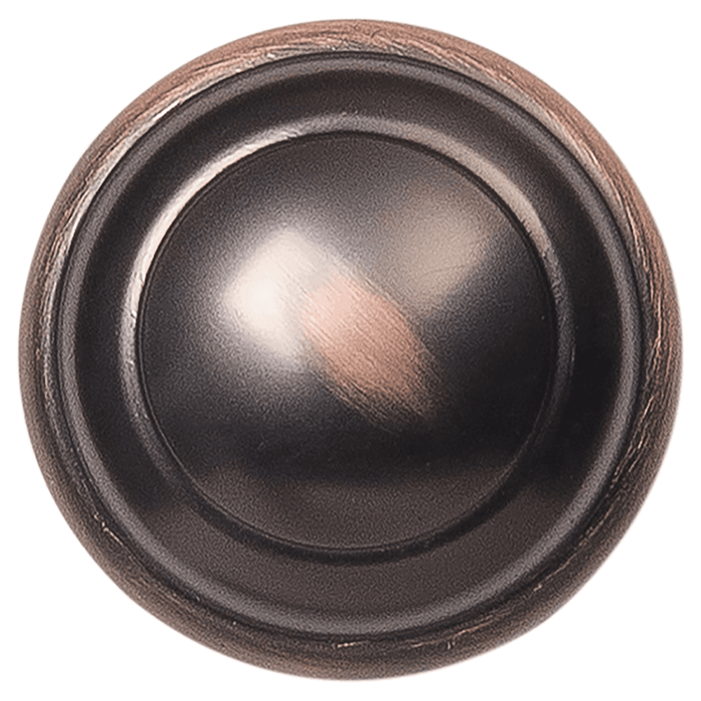 1" Zephyr Cabinet Knob, Oil-Rubbed Bronze (10/Box) Alt 1 - Image