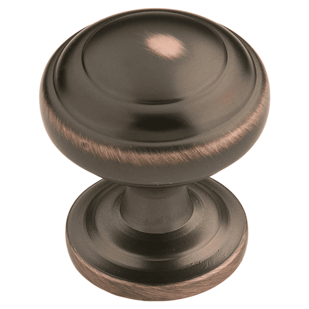 1" Zephyr Cabinet Knob, Oil-Rubbed Bronze (10/Box) Main - Image