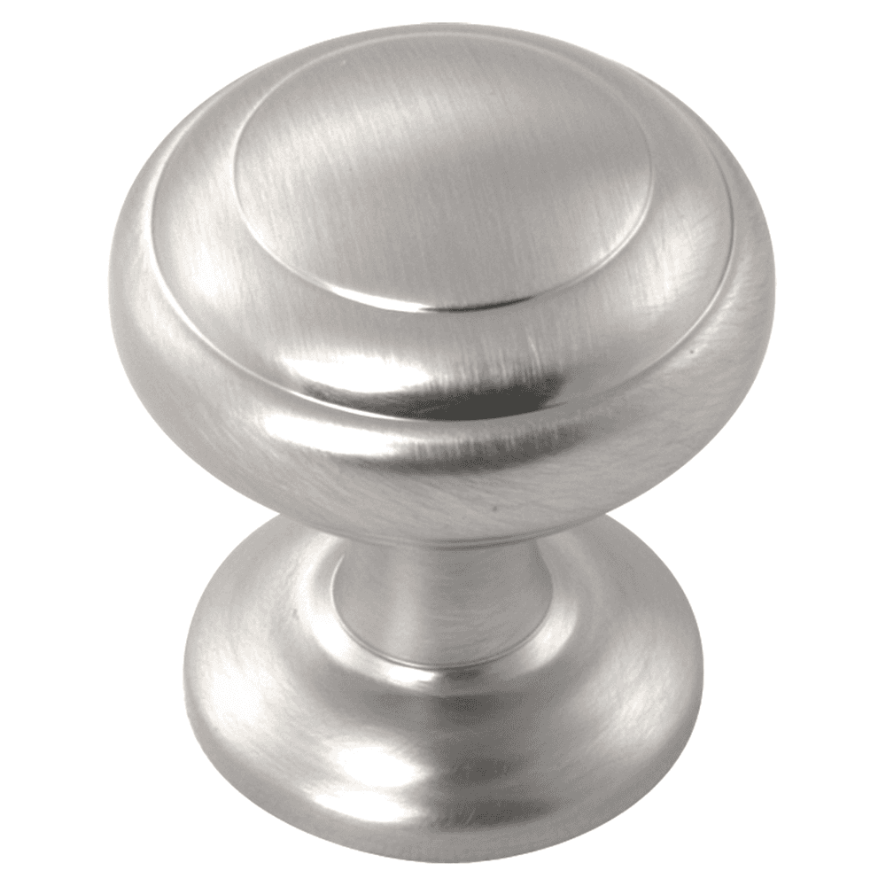 1" Zephyr Cabinet Knob, Stainless Steel (10/Box) Main - Image