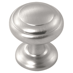 1" Zephyr Cabinet Knob, Stainless Steel (10/Box) Main - Image