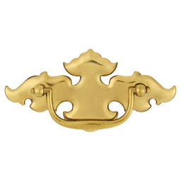 3" Manor House Cabinet Pull, Lancaster Hand Polished Alt 1 - Image