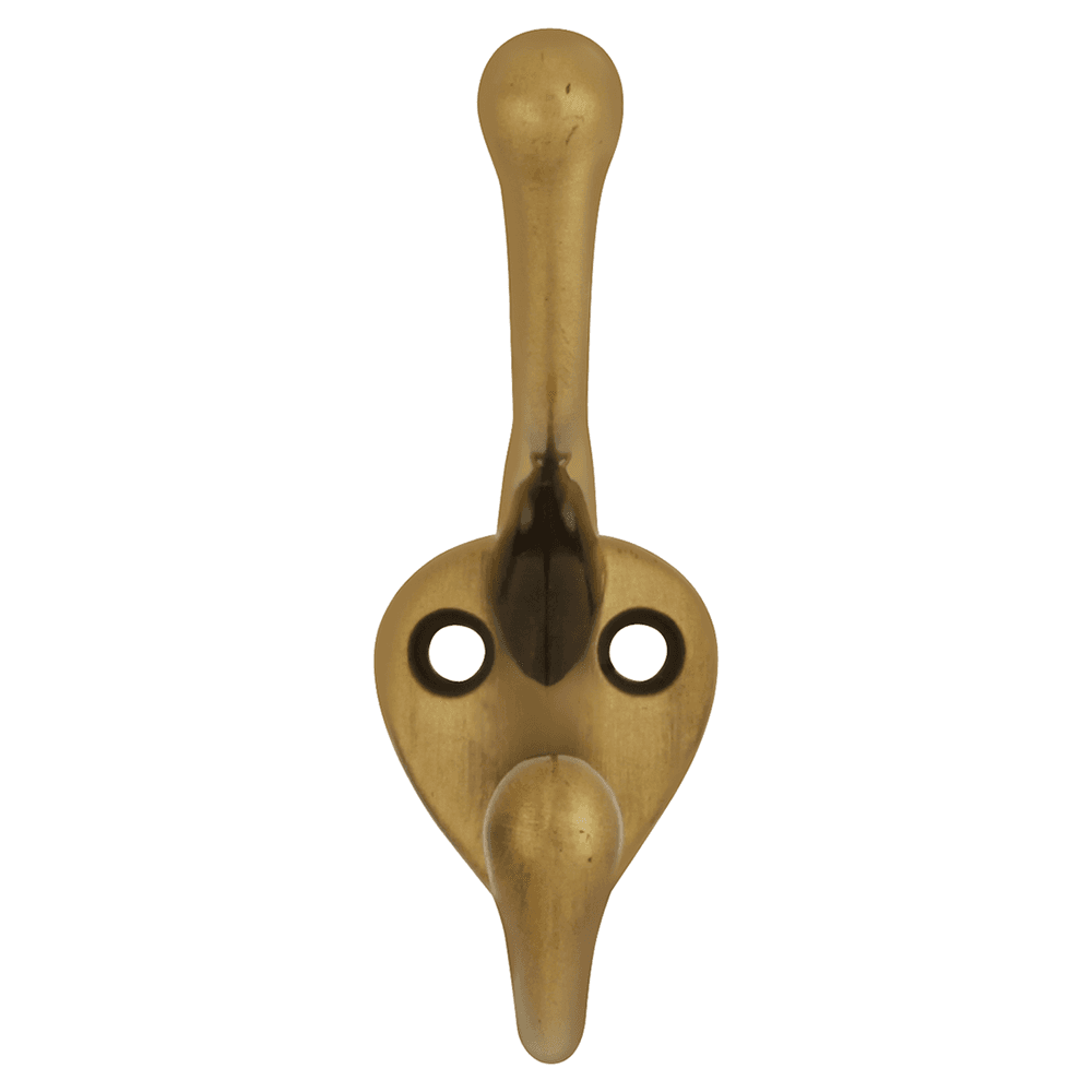 3-1/2" Universal Double Cabinet Hook, Black Alt 1 - Image